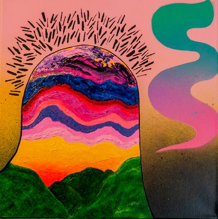 Леша Мелки (Картина, живопись - 
                  40 x 40 см) DREAM