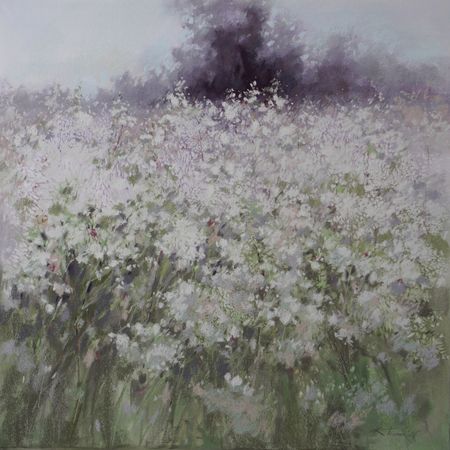 Катя Тетто (Авторская графика - 
                  75 x 75 см) Полдень