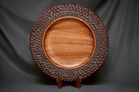 Алексей Халай (Объект - 
                  44 x 44 см) Декоративная тарелка Медь