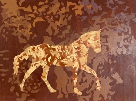 Виктория Никулочкина (Картина, живопись - 
                  40 x 30 см) Лошадь