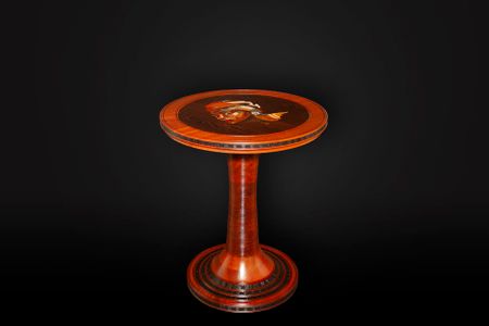 Алексей Халай (Объект - 
                  60 x 66 см) Стол кофейный "Африка"