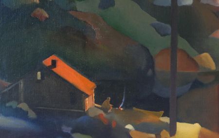 Данил Даниловский (Картина, живопись - 
                  150 x 200 см) Древлий лес