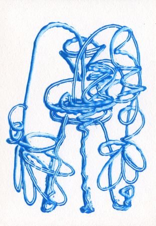 Дмитрий Кавка (Авторская графика - 
                  14.8 x 21 см) Натюрморт