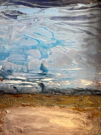 Екатерина Звездина (Картина, живопись - 
                  70 x 110 см) Осень