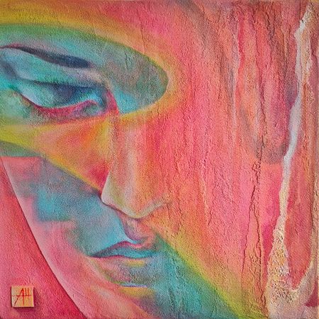Анна Шуваева (Картина, живопись - 
                  30 x 30 см) Энигма