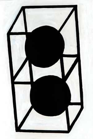 Рома Сойда (Картина, живопись - 
                  40 x 60 см) Dots & Cells