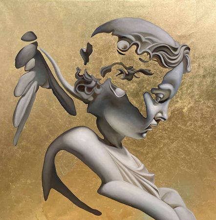 Наталья Гудович (Картина, живопись - 
                  130 x 130 см) Angeli Nuovi
