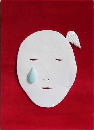 Серафима Сажина (Скульптура - 
                  25 x 35 см) Слеза