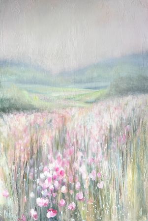 Ирина Нуждина (Картина, живопись - 
                  80 x 120 см) Ныряя в середину лета