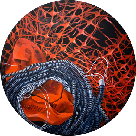 Ольга Батыршина (Картина, живопись - 
                  100 x 100 см) Untitled №7