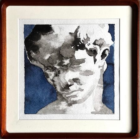 Иван Андреев (Авторская графика - 
                  25 x 25 см) Ахиллес. Античные герои