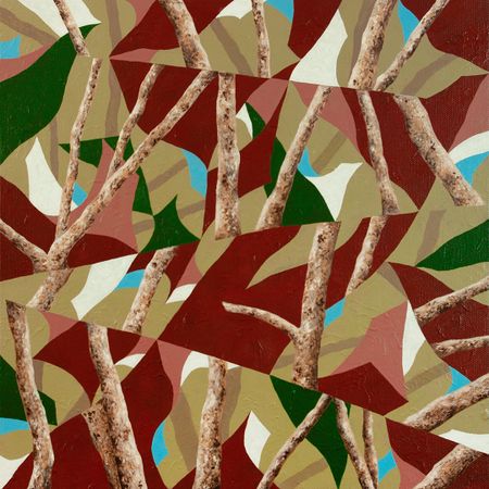 Диалет Шагой (Картина, живопись - 
                  50 x 50 см) Без названия