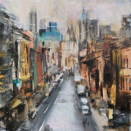 Денис Шевчук (Картина, живопись - 
                  40 x 40 см) Перспектива