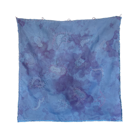 Ира Пенкина (Коллаж / ассамбляж - 
                  60 x 60 см) Колыбель человечества