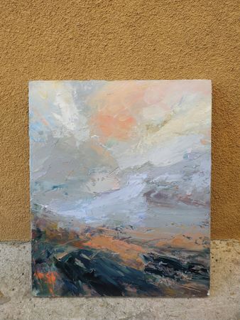 Виктория Шворень (Картина, живопись - 
                  50 x 60 см) Новая земля