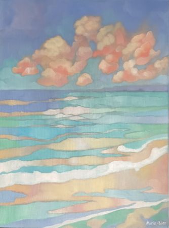 Мария Аллен (Картина, живопись - 
                  60 x 80 см) Тишина