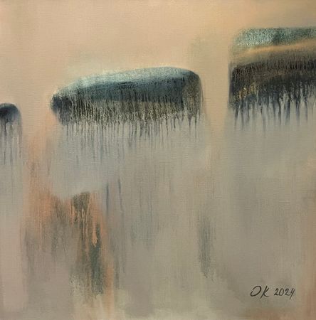 Ольга Кожевникова (Картина, живопись - 
                  60 x 60 см) Сумерки 1