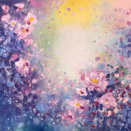 Анна Ганина (Картина, живопись - 
                  50 x 50 см) Supernova