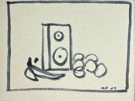 Марсель Ялалов (Авторская графика - 
                  32 x 23 см) Акустика