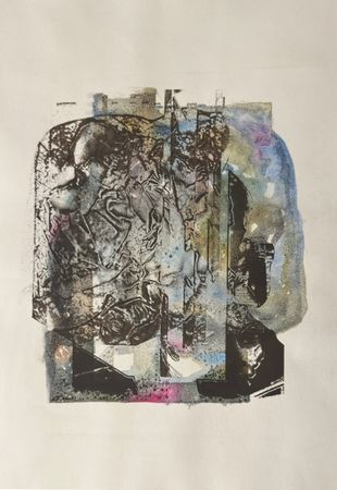 Дарья Мазур (Графика печатная - 
                  21 x 24 см) Без названия