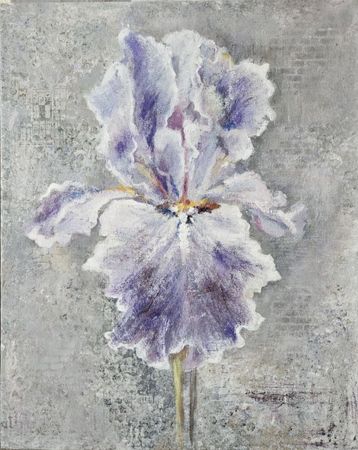 Людмила Пономарева (Картина, живопись - 
                  40 x 50 см) Ирис