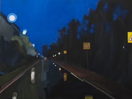 Анна Мельниченко (Картина, живопись - 
                  90 x 70 см) Вечерняя дорога