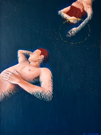 Savakna Marlin (Картина, живопись - 
                  90 x 120 см) Starfall