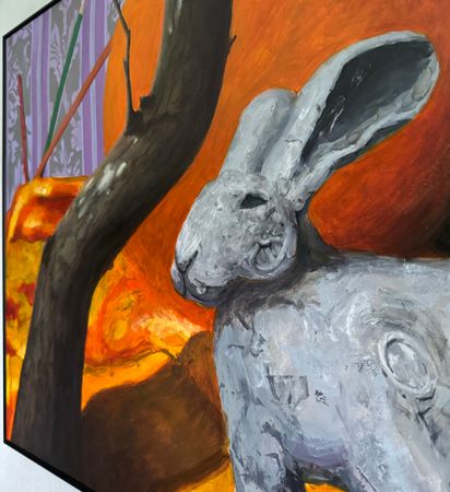 Лариса Шелиховская (Авторская графика - 
                  80 x 60 см) Колобок