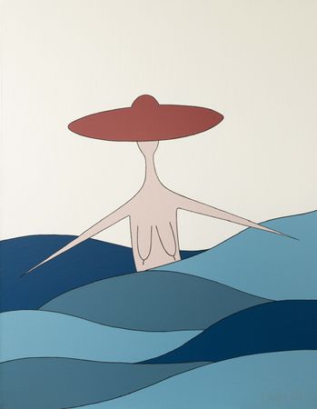 Мария Полушкина (Картина, живопись - 
                  70 x 90 см) You Can Leave Your Hat On