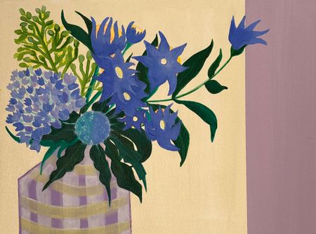 Елена Королева (Картина, живопись - 
                  40 x 30 см) Букет