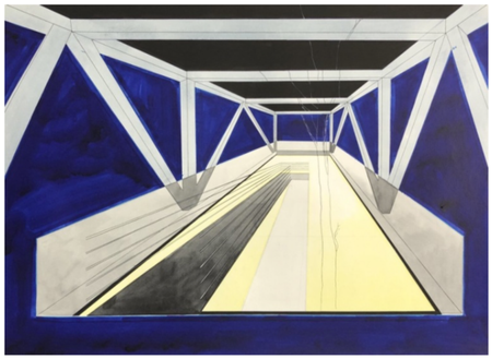 Сергей Лоцманов (Авторская графика - 
                  94.5 x 68.5 см) Из серии "Синоптикон"