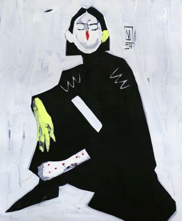 Анастасия Даниленко (Картина, живопись - 
                  90 x 110 см) Сдержанность