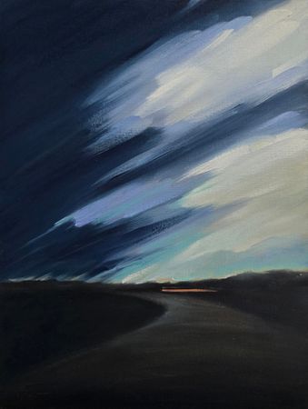 Александр Буданов (Авторская графика - 
                  30 x 40 см) Дорога 13
