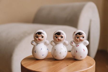 Ирина Веселова (Объект - 
                  7 x 16 см) Неваляшка Машенька Ягодка-морошка