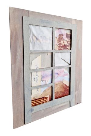 Валерия Финина (Коллаж / ассамбляж - 
                  20 x 25 см) Эльбрус