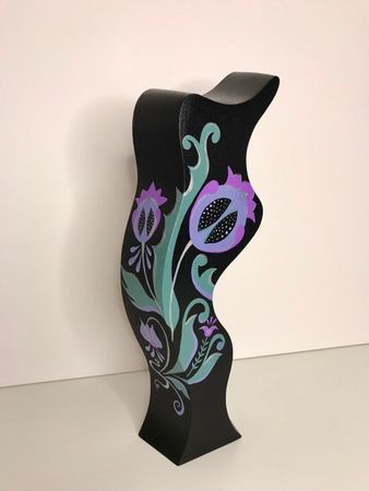 Марина Тийк (Скульптура - 
                  8 x 28 см) Артишок
