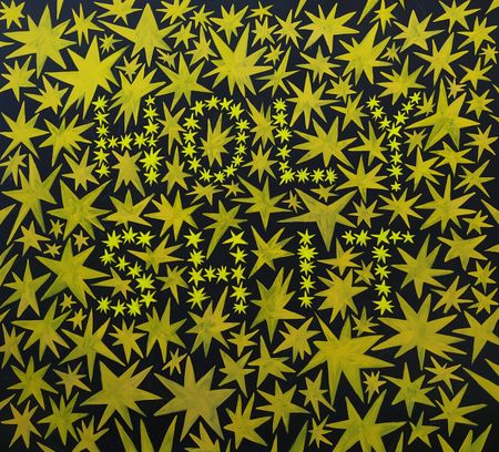 Катя Попченко (Картина, живопись - 
                  110 x 100 см) Предсказание