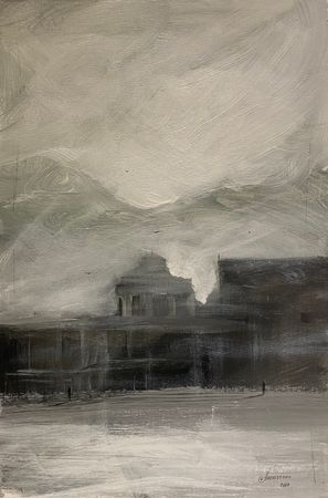Андрей Алексеенко (Авторская графика - 
                  40 x 60 см) Без названия