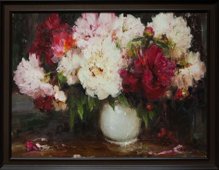 Евгений Бурцев (Картина, живопись - 
                  80 x 60 см) Цветочное облако