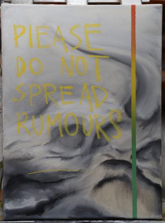 Стас Багс (Картина, живопись - 
                  30 x 40 см) Please do not spread rumours