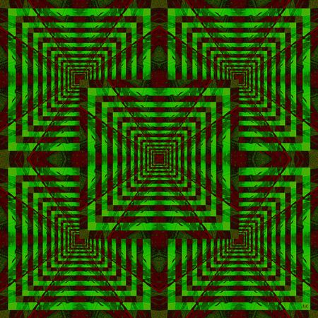 Лариса Корж (Графика цифровая (принты) - 
                  30 x 30 см) Графические иллюзии - 1