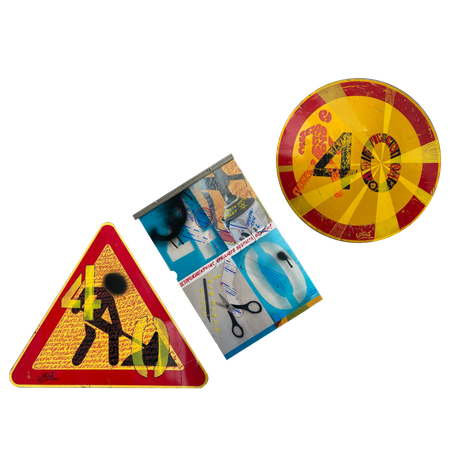 Юрий Блонский (Картина, живопись - 
                  172 x 80 см) Триптих "Кризис среднего возраста"