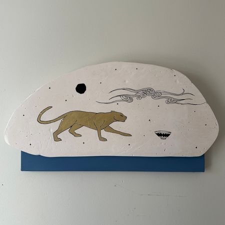 Аня Кармалита (Объект - 
                  58 x 30 см) Under the Moon