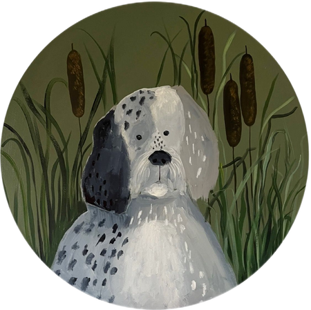 AlisaVostorg (Картина, живопись - 
                  60 x 60 см) Мой преданный друг