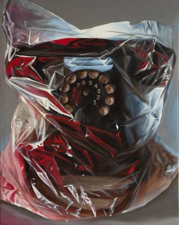 Татьяна Вафина (Картина, живопись - 
                  110 x 140 см) Коммуникации