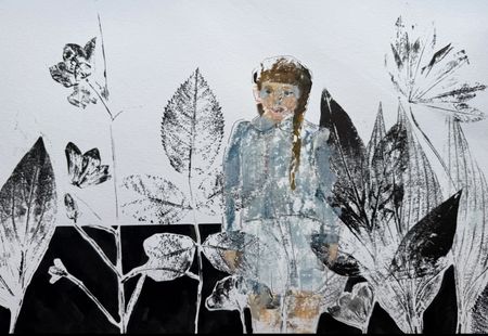 Инна Сумина (Графика печатная - 
                  41.8 x 29.6 см) Это было давно, это было вчера