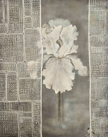 Людмила Пономарева (Картина, живопись - 
                  80 x 100 см) Ирис за...