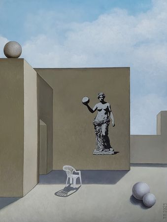 Татьяна Попова (Картина, живопись - 
                  60 x 80 см) Осторожно, хрупкое