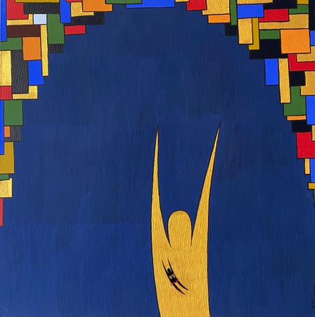 Мария Полушкина (Картина, живопись - 
                  40 x 40 см) Вверх