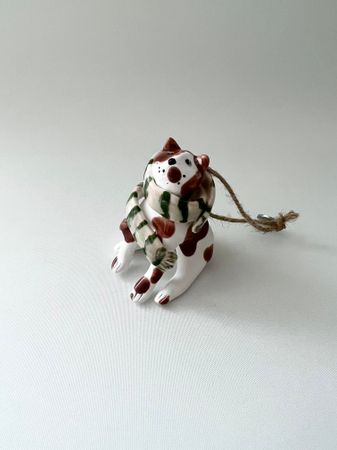 Майя Л (Скульптура - 
                  4 x 6 см) Котик в шарфе
